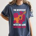 Introvert Singers Singing Sad Song Classical Music Lovers Women's Comfort Colors T-Shirt Moss Introvert Singers Singing Sad Song Classical Music Lovers Women's Comfort Colors T-Shirt Moss