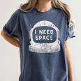 Introvert Space Helmet I Need Space Men Women Women's Comfort Colors T-Shirt Moss Introvert Space Helmet I Need Space Men Women Women's Comfort Colors T-Shirt Moss