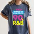 Introvert But Willing To Discuss 90s R&B 1990s Kid Women's Comfort Colors T-Shirt Moss