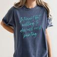 Introvert But Willing To Discuss Rock Painting Women's Comfort Colors T-Shirt Moss