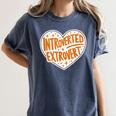 Introverted Extrovert People Hater Calm Peace Lover Women's Comfort Colors T-Shirt Moss Introverted Extrovert People Hater Calm Peace Lover Women's Comfort Colors T-Shirt Moss