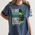 Introverted Murder Shows True Crime Lovers Introvert Women's Comfort Colors T-Shirt Moss