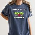 Introverted Women's Comfort Colors T-Shirt Moss