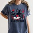 Its A Good Day To Read Book Across America Kids Women's Comfort Colors T-Shirt Moss Its A Good Day To Read Book Across America Kids Women's Comfort Colors T-Shirt Moss