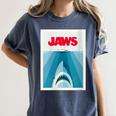 Jaws 2025 Classic Movie Nostalgia Women's Comfort Colors T-Shirt Moss Jaws 2025 Classic Movie Nostalgia Women's Comfort Colors T-Shirt Moss