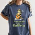 Jeremiah Was A Bullfrog A Classic Rock Nostalgia Trip Premium Tri-Blend Women's Comfort Colors T-Shirt Moss Jeremiah Was A Bullfrog A Classic Rock Nostalgia Trip Premium Tri-Blend Women's Comfort Colors T-Shirt Moss
