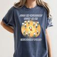Just An Introvert Living In An Extrovert World Stickmen Women's Comfort Colors T-Shirt Moss