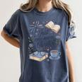Just One More Chapter Book Lover Reading Quote Women's Comfort Colors T-Shirt Moss Just One More Chapter Book Lover Reading Quote Women's Comfort Colors T-Shirt Moss