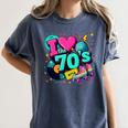 I Love The 70s Retro Cassette Roller Vinyl Disco Nostalgia Premium Tri-Blend Women's Comfort Colors T-Shirt Moss I Love The 70s Retro Cassette Roller Vinyl Disco Nostalgia Premium Tri-Blend Women's Comfort Colors T-Shirt Moss