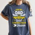 In Loving Memory Shirt Dad Heaven Tribute Women's Comfort Colors T-Shirt Moss In Loving Memory Shirt Dad Heaven Tribute Women's Comfort Colors T-Shirt Moss