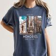 Making Memories In Paris Photo Nostalgia Travel Humor Women's Comfort Colors T-Shirt Moss