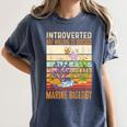 Marine Biology Ocean Introvert Marine Biologist Women's Comfort Colors T-Shirt Moss Marine Biology Ocean Introvert Marine Biologist Women's Comfort Colors T-Shirt Moss