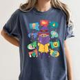Meme Magic Introvert Anti People Social Media Meme Lovers Women's Comfort Colors T-Shirt Moss