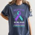 In Memory Of Daughter Suicide Awareness Prevention Women's Comfort Colors T-Shirt Moss