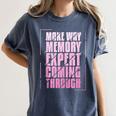 Memory Expert Women's Comfort Colors T-Shirt Moss Memory Expert Women's Comfort Colors T-Shirt Moss