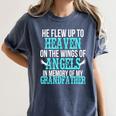 In Memory Grandfather Papa Grandpa Heaven Angel Guardian Women's Comfort Colors T-Shirt Moss In Memory Grandfather Papa Grandpa Heaven Angel Guardian Women's Comfort Colors T-Shirt Moss