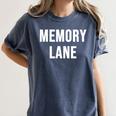 Memory Lane Women's Comfort Colors T-Shirt Moss