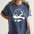 In Memory Of My Liver St Patrick's Day Women's Comfort Colors T-Shirt Moss