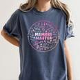 Memory Master Classical Conversation Homeschool Mom Women's Comfort Colors T-Shirt Moss Memory Master Classical Conversation Homeschool Mom Women's Comfort Colors T-Shirt Moss