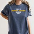This Is My Memory Training Coaching Women's Comfort Colors T-Shirt Moss