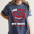 In My Memory Of My Wife AMYLOIDOSIS AWARENESS Women's Comfort Colors T-Shirt Moss In My Memory Of My Wife AMYLOIDOSIS AWARENESS Women's Comfort Colors T-Shirt Moss