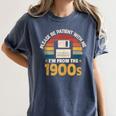 Millennials Please Be Patient With Me I'm From The 1900s Women's Comfort Colors T-Shirt Moss