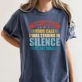 I Missed Your Call i Was Staring In Silence Introvert Women's Comfort Colors T-Shirt Moss I Missed Your Call i Was Staring In Silence Introvert Women's Comfort Colors T-Shirt Moss