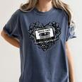 Mixed Tape Emotions Music Lover Nostalgia Quote Women's Comfort Colors T-Shirt Moss Mixed Tape Emotions Music Lover Nostalgia Quote Women's Comfort Colors T-Shirt Moss