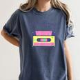 Nostalgia 1980s 80s 90s Costume Party Never Forget Women's Comfort Colors T-Shirt Moss