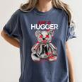 Not A Hugger Teddy Bear Antisocial Introvert Women's Comfort Colors T-Shirt Moss Not A Hugger Teddy Bear Antisocial Introvert Women's Comfort Colors T-Shirt Moss