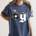 Old School Dad OG Hip Hop Head Vinyl Retro 80s90s Nostalgia Women's Comfort Colors T-Shirt Moss