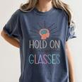 Overthinker Mental Health Introvert Anxiety Sarcasm Women's Comfort Colors T-Shirt Moss