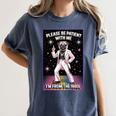 Be Patient With Me I'm From The 1900s Birthday Premium Tri-Blend Women's Comfort Colors T-Shirt Moss