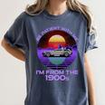 Be Patient With Me I'm From The 1900s Synthwave Premium Women's Comfort Colors T-Shirt Moss