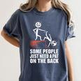 Some People Just Need A Pat On The Back Introvert Women's Comfort Colors T-Shirt Moss Some People Just Need A Pat On The Back Introvert Women's Comfort Colors T-Shirt Moss