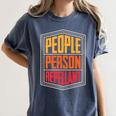 People Person Repellant Introvert Premium Women's Comfort Colors T-Shirt Moss