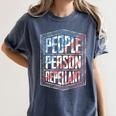 People Person Repellant Introvert Women's Comfort Colors T-Shirt Moss