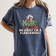 Plant Coffee Lover Plantrovert Gardening Introvert Women's Comfort Colors T-Shirt Moss