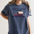 PLEASE BE PATIENT WITH ME I'M FROM THE 1900s 90s Meme Premium Women's Comfort Colors T-Shirt Moss