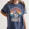 Please Be Patient With Me I'm From The 1900s Cat Women's Comfort Colors T-Shirt Moss