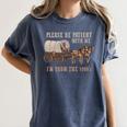 PLEASE BE PATIENT WITH ME I'M FROM THE 1900s Clever Premium Women's Comfort Colors T-Shirt Moss PLEASE BE PATIENT WITH ME I'M FROM THE 1900s Clever Premium Women's Comfort Colors T-Shirt Moss