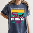 Please Be Patient With Me I'm From The 1900s Cool Dad Premium Women's Comfort Colors T-Shirt Moss