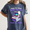 Please Be Patient With Me I'm From The 1900s Gamer Gaming Women's Comfort Colors T-Shirt Moss