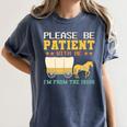 Please Be Patient I'm From The 1900s Men Women Premium Women's Comfort Colors T-Shirt Moss Please Be Patient I'm From The 1900s Men Women Premium Women's Comfort Colors T-Shirt Moss