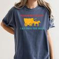 Please Be Patient I'm From The 1900s Millennial Humor Retro Women's Comfort Colors T-Shirt Moss