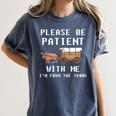 Please Be Patient With Me I'm From The 1900s Old Person Women's Comfort Colors T-Shirt Moss