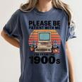 Please Be Patient I'm From The 1900s Retro Computer Geek Women's Comfort Colors T-Shirt Moss
