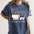 Please Be Patient With Me I'm From The 1900s Retro Gamer Premium Women's Comfort Colors T-Shirt Moss