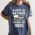 Please Be Patient I'm From The 1900s Retro Premium Tri-Blend Women's Comfort Colors T-Shirt Moss
