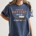 Please Be Patient With Me I'm From The 1900s Retro Trail Women's Comfort Colors T-Shirt Moss